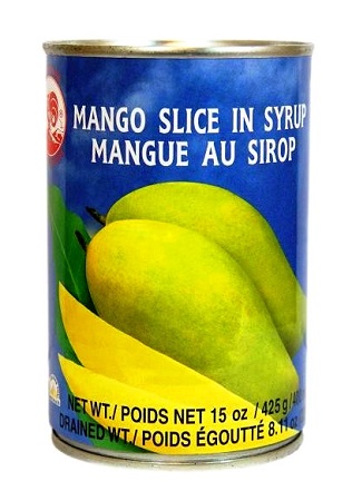Mango a fette in sciroppo Cock Brand 425 g. Mango a fette in sciroppo Cock Brand 425 g.